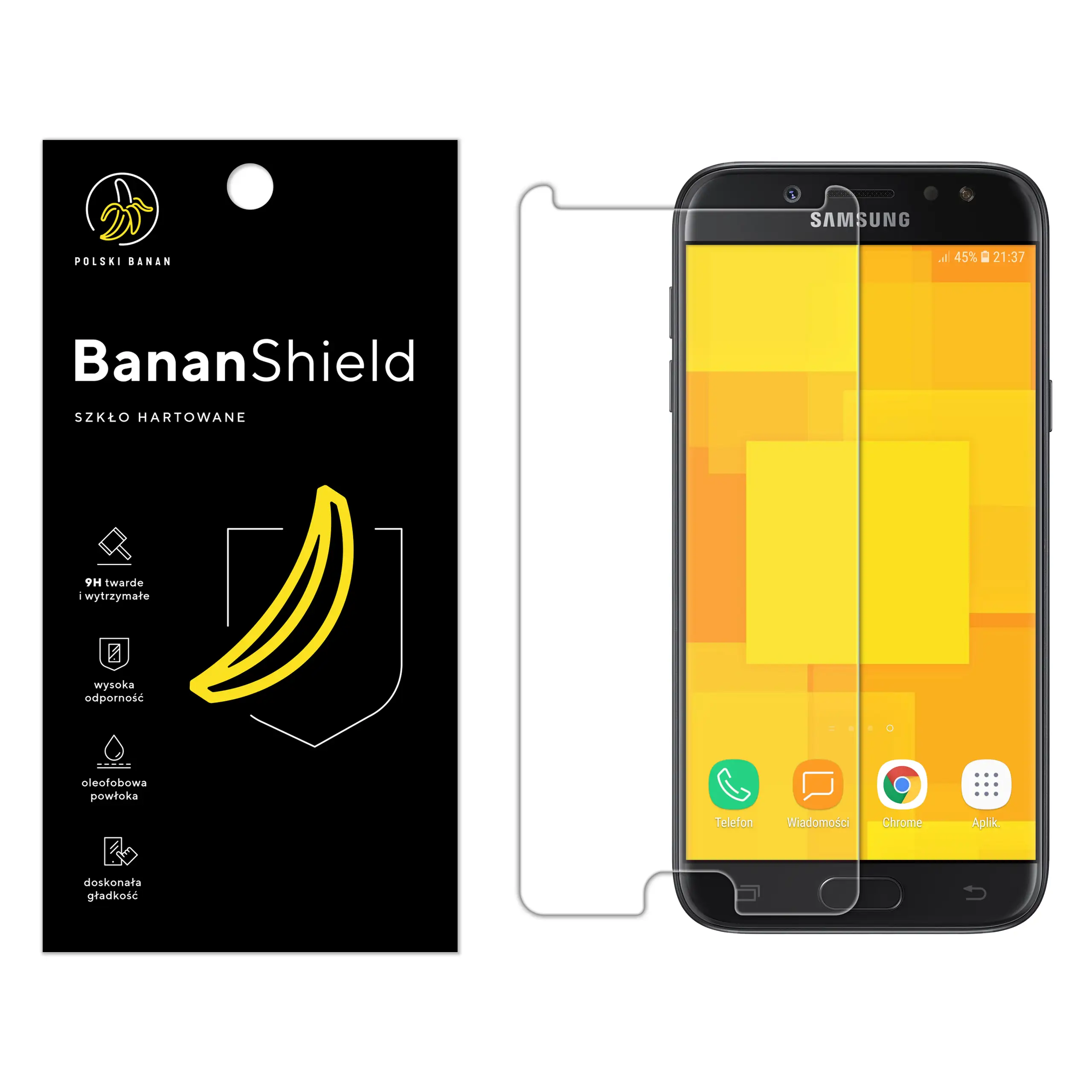 Szkło hartowane Polski Banan BananShield do Samsung Galaxy J7 2017